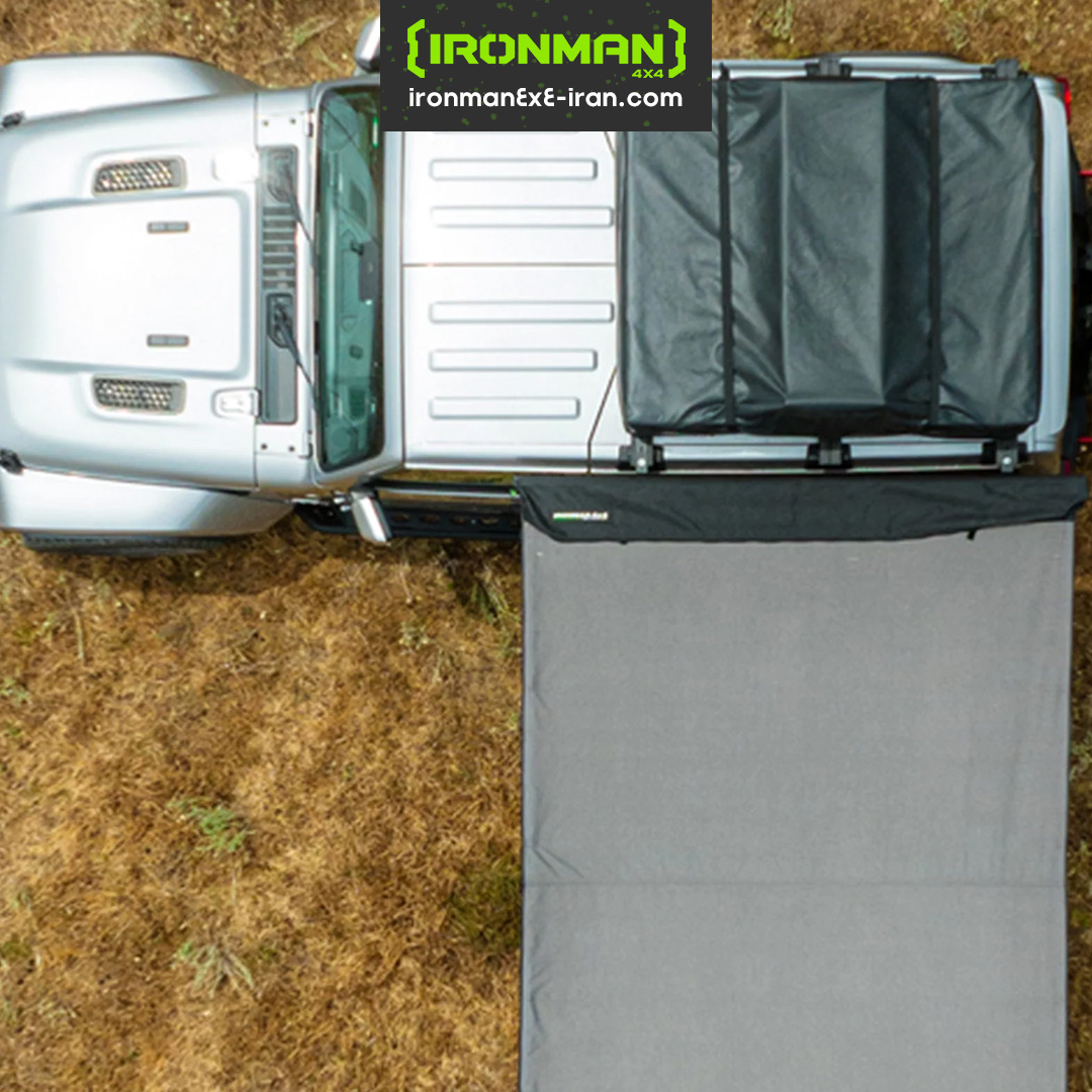 سایه‌بان Deltawing با زاویه ۹۰ درجه (۲ متر × ۲.۵ متر)