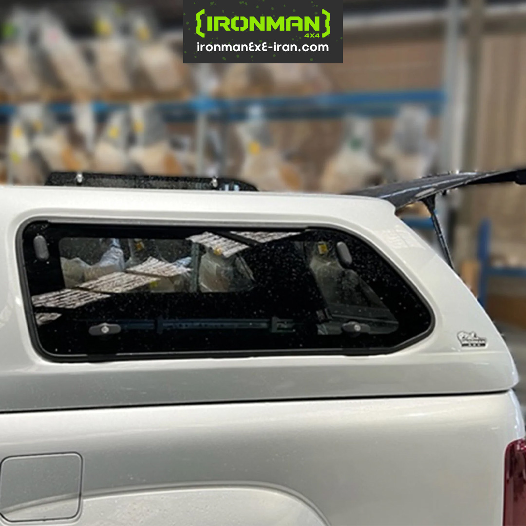 کانوپی فایبرگلاس مدل Pinnacle 2 (سفید مرواریدی)